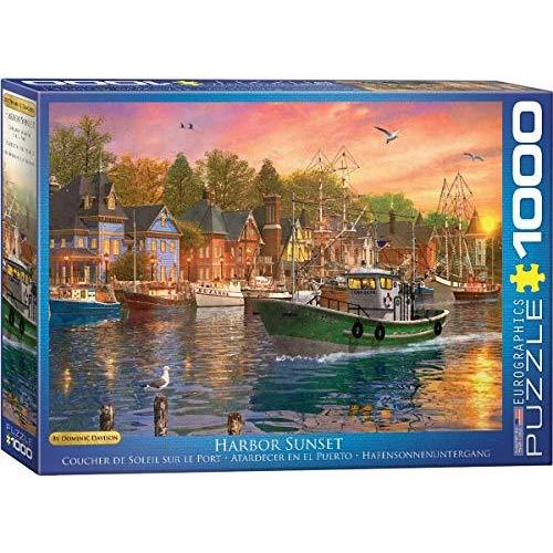 ジグソーパズル 海外製 アメリカ 6000-0969 Harbor Sunset by Dominic Davison