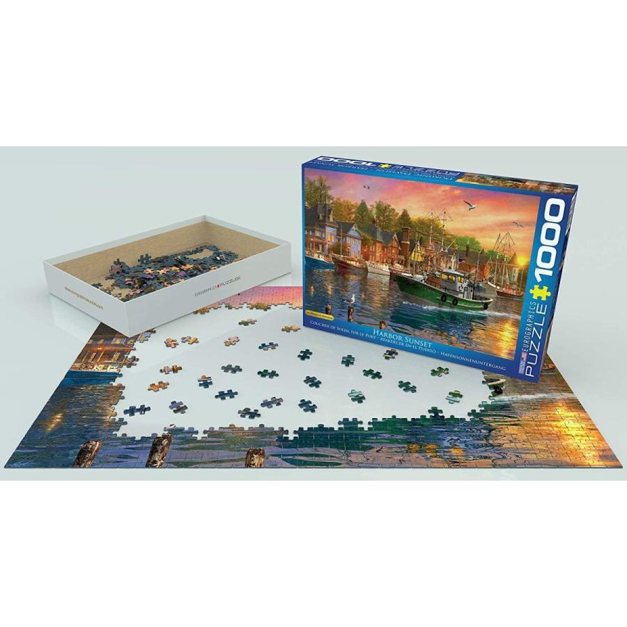 ジグソーパズル 海外製 アメリカ 6000-0969 Harbor Sunset by Dominic Davison_2