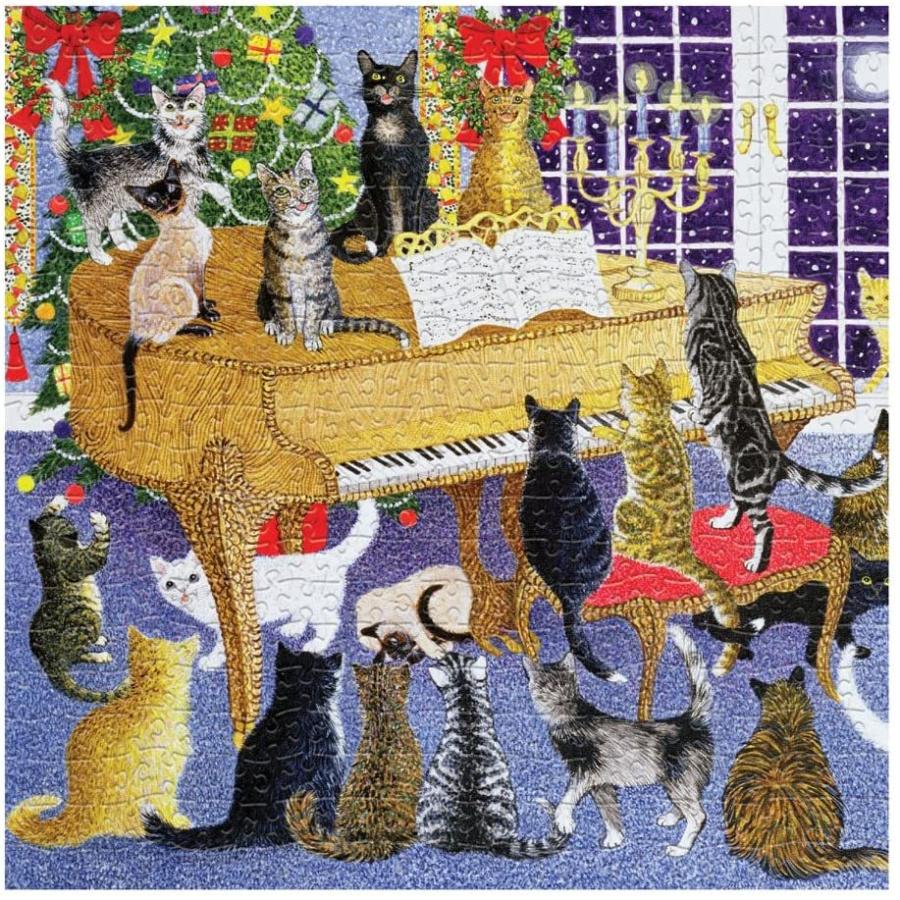 ジグソーパズル 海外製 アメリカ 9780735353084 Christmas Chorus: 500 Piece Puzzle｜maniacs-shop｜02