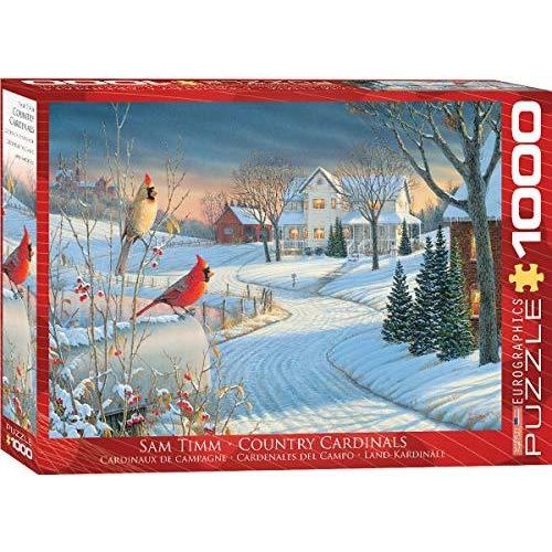 ジグソーパズル 海外製 アメリカ 6000-0981 Country Cardinals by Sam Timm