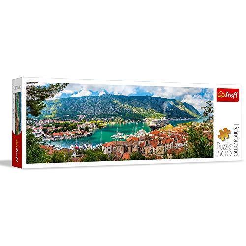 ジグソーパズル 海外製 アメリカ 29506 Trefl Panorama Kotor， Montenegro 500 Piece Jigsaw Puzzle Re