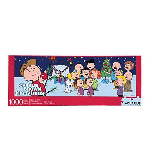ジグソーパズル 海外製 アメリカ 73046 Aquarius Peanuts Charlie Brown Christmas Puzzle (Slim 1000
