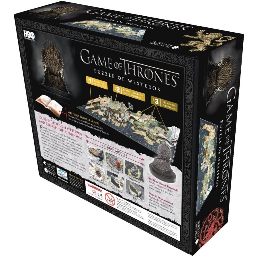 ジグソーパズル 海外製 アメリカ 51000 4D Cityscape Game of Thrones: Westeros 3D Puzzleの画像