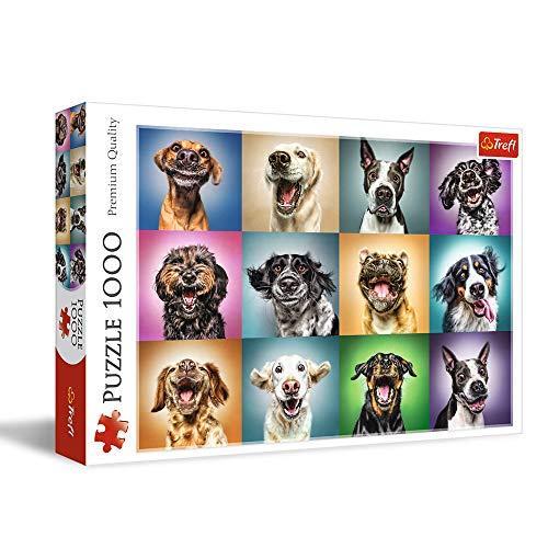 大人女性の Dog Funny Puzzle Jigsaw Piece 1000 Trefl アメリカ 海外製 ジグソーパズル Portraits P Pets ジグソーパズル Hqpt Com