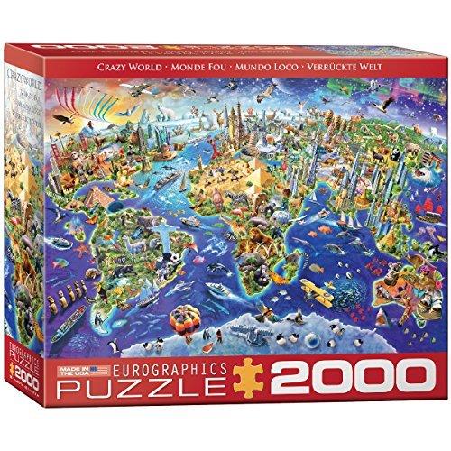 ジグソーパズル 海外製 アメリカ 8220-5343 EuroGraphics (EURHR Crazy World 2000Piece Puzzle 2000Pi