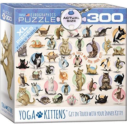 ジグソーパズル 海外製 アメリカ 8300-0991 EuroGraphics Yoga Kittens Puzzle