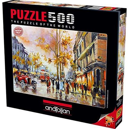 ジグソーパズル 海外製 アメリカ 3563 Anatolian 500 Piece Puzzle - Evening in Istanbul Puzzle, Mul