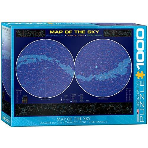 ジグソーパズル 海外製 アメリカ 6000-1010 EuroGraphics Map of The Sky 1000 Piece Puzzle