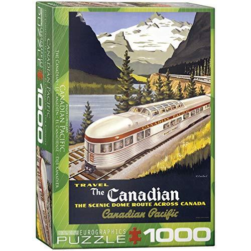 ジグソーパズル 海外製 アメリカ 6000-0322 EuroGraphics CP Rail The Canadian 1000 Piece Puzzle (60