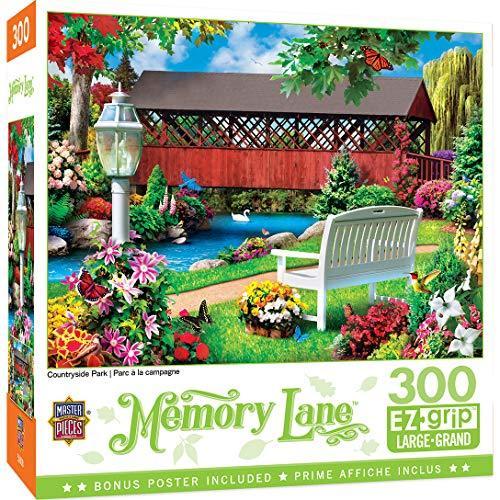 ジグソーパズル 海外製 アメリカ 32158 Masterpieces 300 Piece EZ Grip Jigsaw Puzzle - Country Park