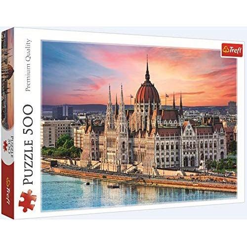 ジグソーパズル 海外製 アメリカ 37395 Trefl Parliament， Budapest， Hungary 500 Piece Jigsaw Puzzle_1