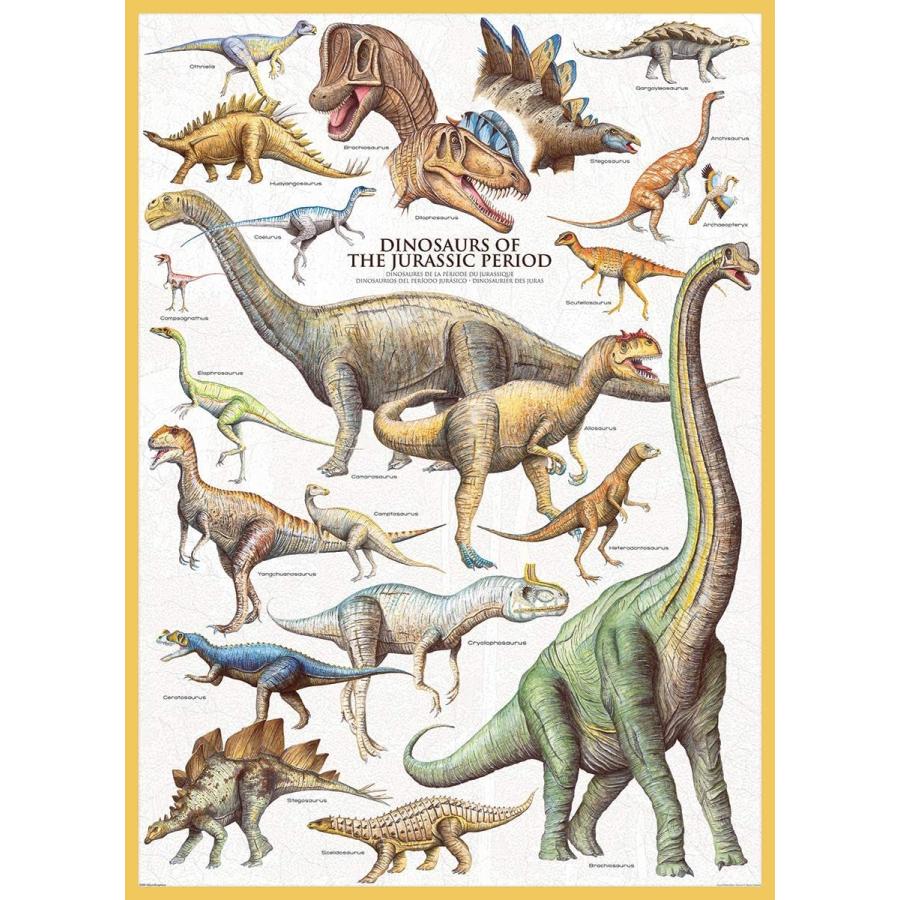 ジグソーパズル 海外製 アメリカ 6000-0099 EuroGraphics Dinosaurs Jurassic 1000 Piece Puzzle (6000_1