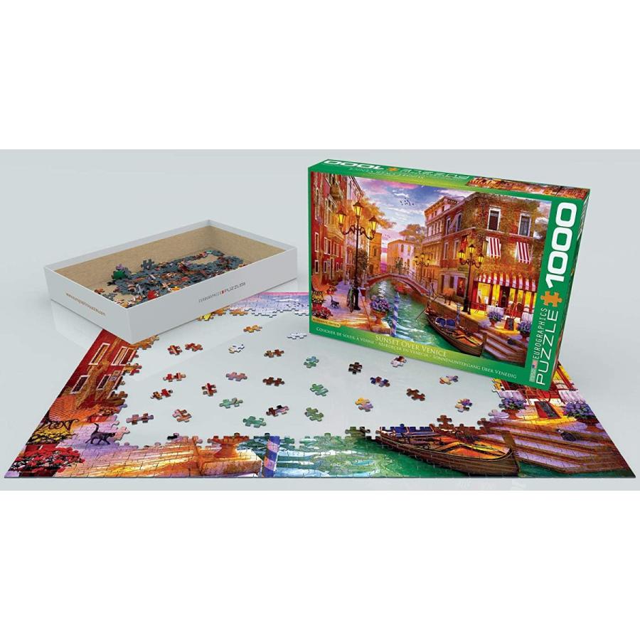 ジグソーパズル 海外製 アメリカ 6000-5353 Sunset Over Venice by Dominic Davison_2