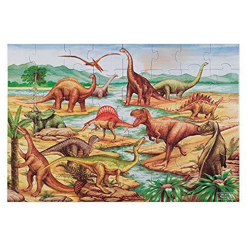 ジグソーパズル 海外製 アメリカ 10421 Floor Puzzle Dinosaurs Toys \u0026 Games Puzzles Lci421 Melissa