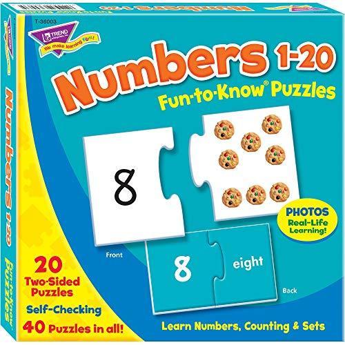 ジグソーパズル 海外製 アメリカ T-36003 TREND ENTERPRISES， INC. Fun-to-Know? Puzzles: Numbers 1
