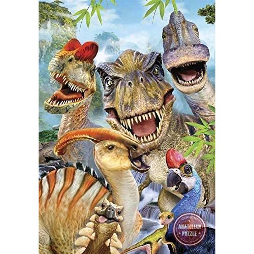 ジグソーパズル 海外製 アメリカ 3317 Anatolian Puzzle -Dino Selfie 260 Piece Jigsaw マニアックス Yahoo 店 - 通販 - Yahoo ショッピング