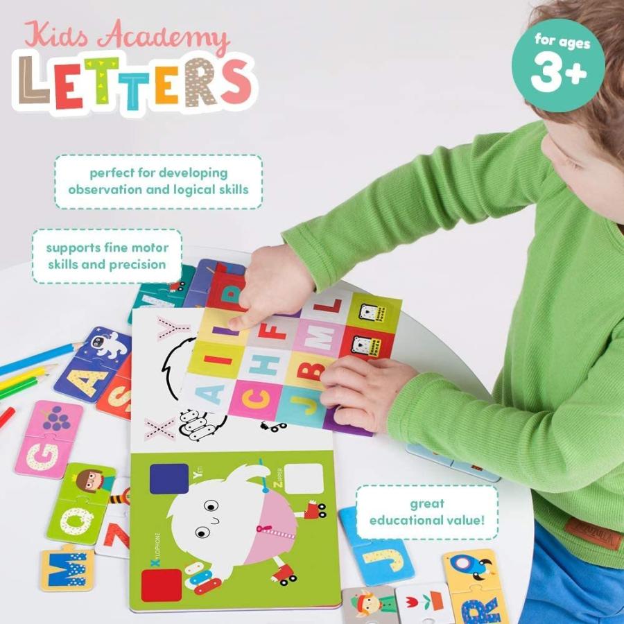 ジグソーパズル 海外製 アメリカ 77373 Banana Panda Kid Academy Letters， Coloring Book & Puzzles_3