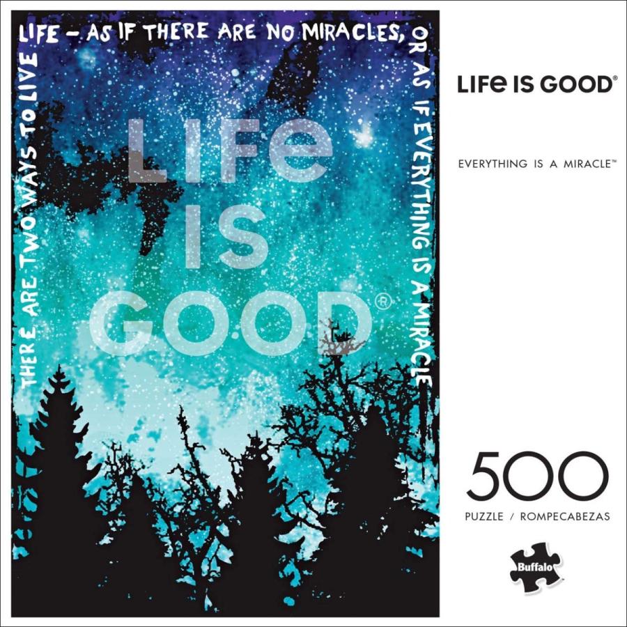 ジグソーパズル 海外製 アメリカ 3132 Buffalo Games - Life is Good - Everything is a Miracle - 500_1