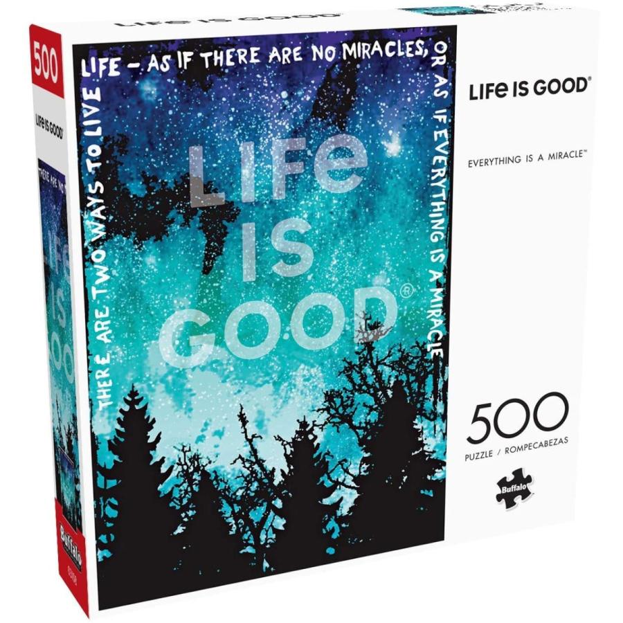 ジグソーパズル 海外製 アメリカ 3132 Buffalo Games - Life is Good - Everything is a Miracle - 500_2