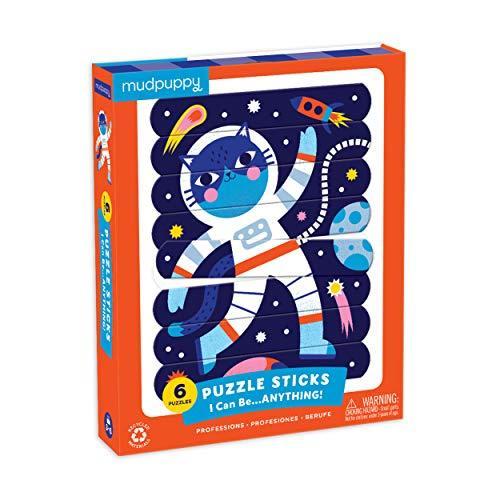ジグソーパズル 海外製 アメリカ 356793 Mudpuppy I Can Be… Anything! Puzzle Sticks, 24 Double-Si