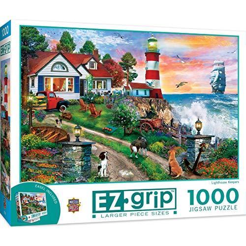 ジグソーパズル 海外製 アメリカ 72132 Masterpieces 1000 Piece EZ Grip Jigsaw Puzzle for Adults, F