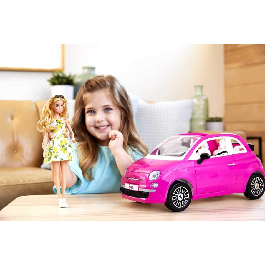 バービー バービー人形 GXR57 Barbie Fiat 500 Doll and Vehicle