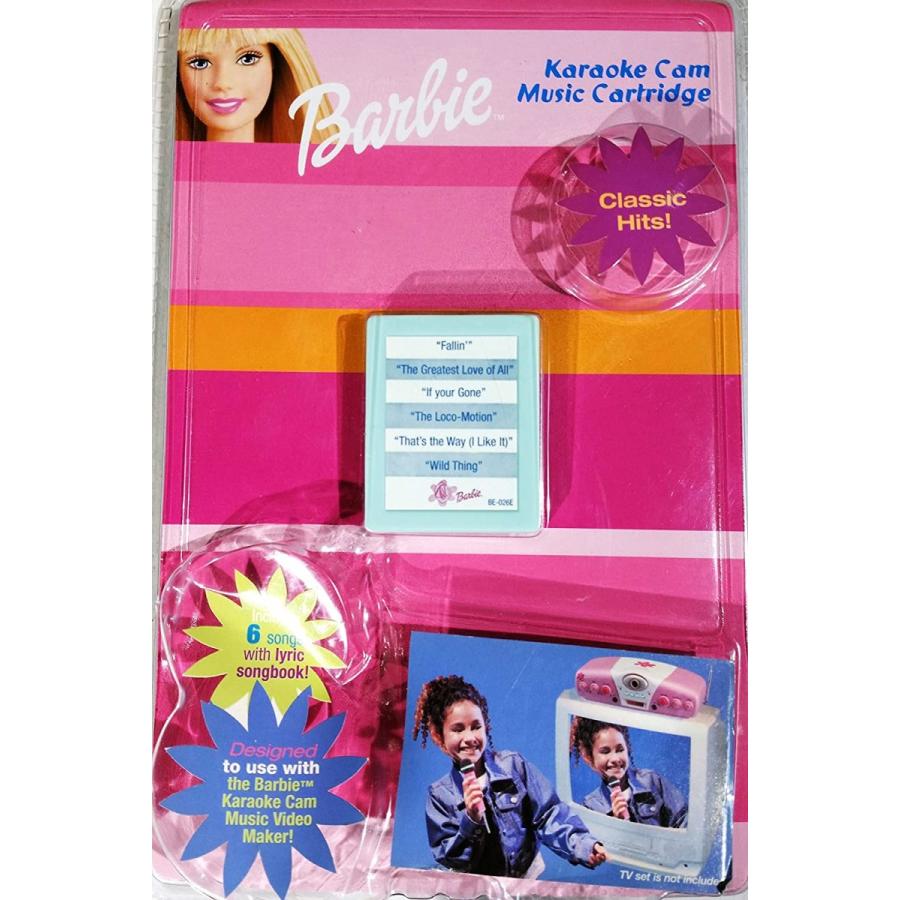 バービー バービー人形 BE-026E Barbie Karaoke Cam Music Cartridge - Classic Hits!
