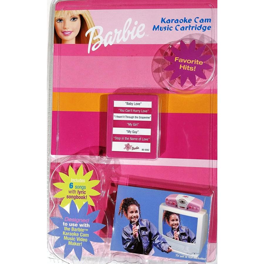 バービー バービー人形 Barbie Karaoke Cam Music Cartridge Favorite Hits
