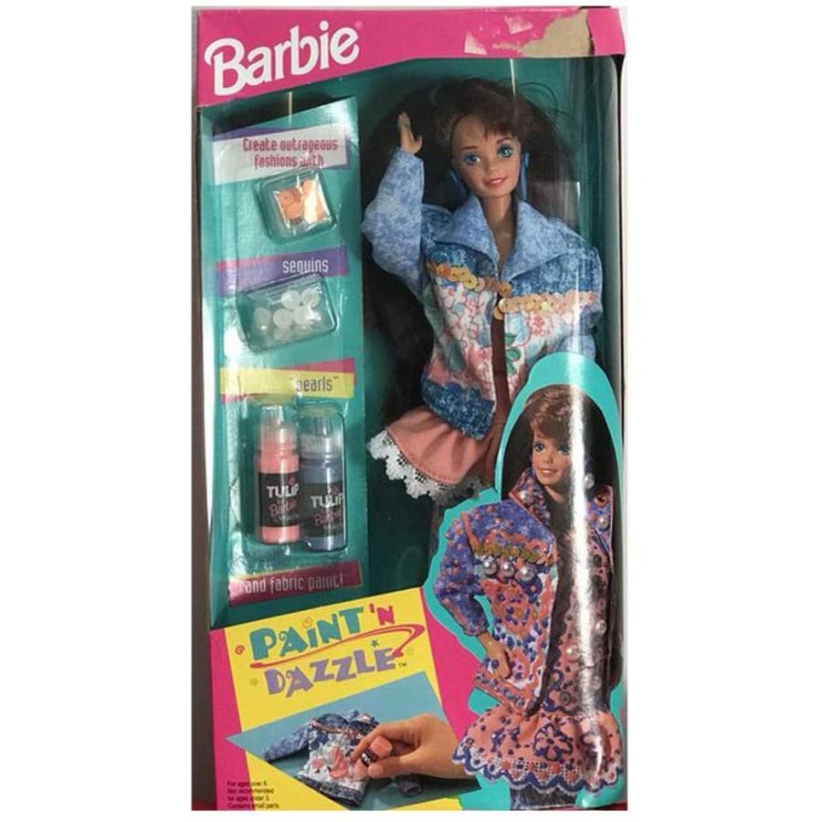 VERSUSバービー Amazon.com: Barbie 35th Anniversary Doll (Brunette Hair