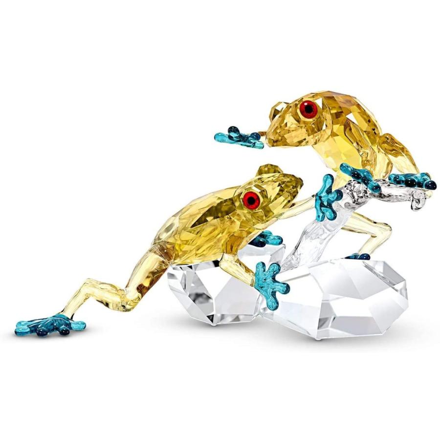スワロフスキー　カエル SWAROVSKI 並行輸入品 スワロフスキー クリスタルフィギュア