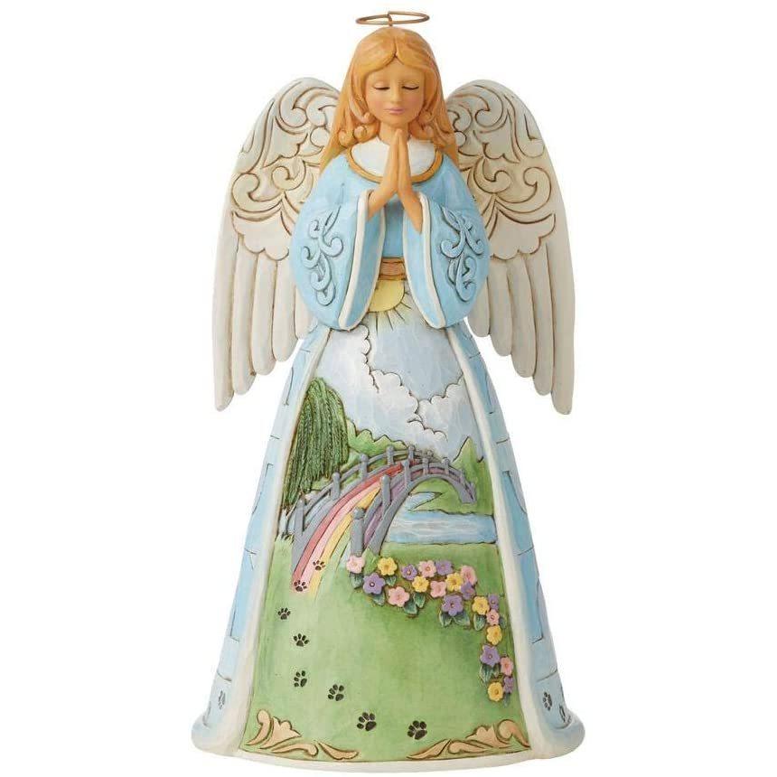エネスコ Enesco 虹の橋の天使「天国のちょうどこちら側 虹の橋」 ジム・ショア ハートウッドク