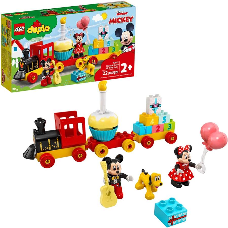 レゴ デュプロ 10941 LEGO DUPLO Disney Mickey & Minnie Mouse Birthday Train - Building Toys for Toddlers｜maniacs-shop