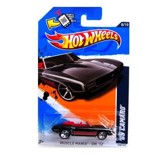 ホットウィール Hot Wheels マッスルマニア GM '12 ’69カマロ 109/247 8/10 CAMARO ビークル ミニカー ゲーム、おもちゃ-乗り物、ミニチュア-おもちゃ