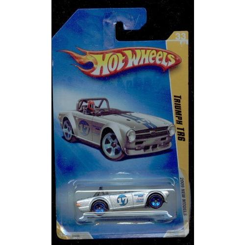 ホットウィール マテル ミニカー 1 Hot Wheels 2009-33/42 NEW Models 033/190 SILVER Triumph Tr6 1:6