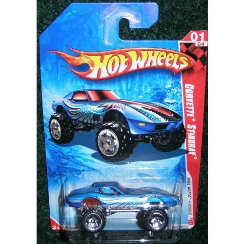 ホットウィール マテル ミニカー 43227-3259 Hot Wheels 2010 RACE WORLD JUNGLE MONSTER CAR 01/04 BL｜maniacs-shop