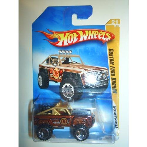 ホットウィール マテル ミニカー 1 Hot Wheels Custom Ford Bronco 2008 First Edition #21 New Models
