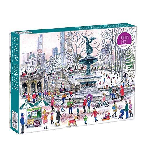 当てもの 外国で製 亜米利加 9780735362680 Galison Michael Storrings Bethesda Fountain Jigsaw ゲーム、おもちゃ-ジグソーパズル