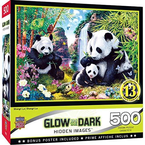ジグソーパズル 海外製 アメリカ 31745 Masterpieces 500 Piece Glow in The Dark Jigsaw Puzzle for A
