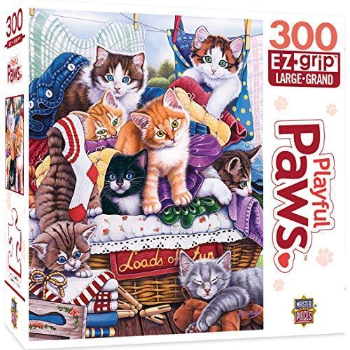 ジグソーパズル 海外製 アメリカ 31818 MasterPieces 300 Piece EZ Grip Jigsaw Puzzle - Loads of Fun