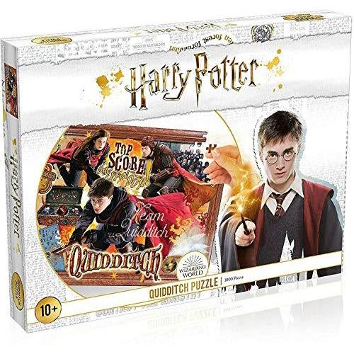 ジグソーパズル 海外製 アメリカ WM00366-ML1-6 Winning Moves Games Harry Potter Quidditch 1000 Pc