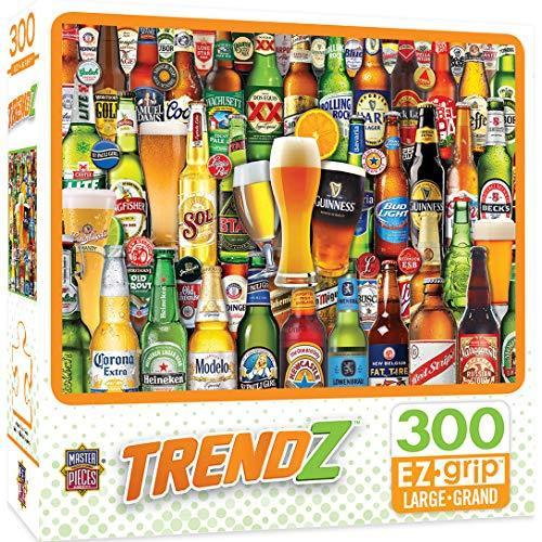 ジグソーパズル 海外製 アメリカ 31847 MasterPieces 300 Piece EZ Grip Jigsaw Puzzle - Bottoms Up -
