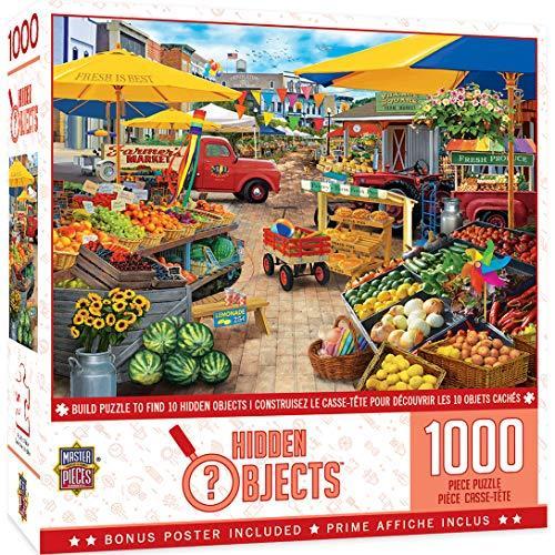ジグソーパズル 海外製 アメリカ 72002 MasterPieces 1000 Piece Seek & Find Jigsaw Puzzle for Adult