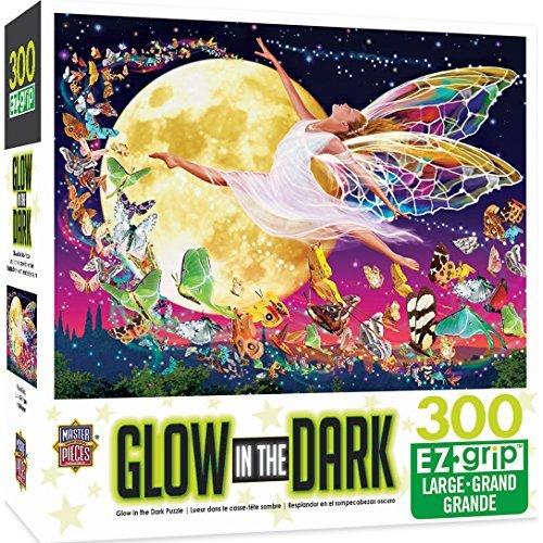 ジグソーパズル 海外製 アメリカ 31852 Masterpieces 300 Piece EZ Grip Glow in the Dark Jigsaw Puzz