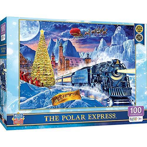 ジグソーパズル 海外製 アメリカ 11935 MasterPieces 100 Piece Christmas Jigsaw Puzzle for Kids - T｜maniacs-shop