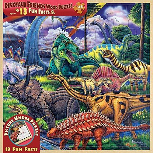 ジグソーパズル 海外製 アメリカ 11017 Masterpieces 48 Piece Fun Facts Jigsaw Puzzle for Kids - Di