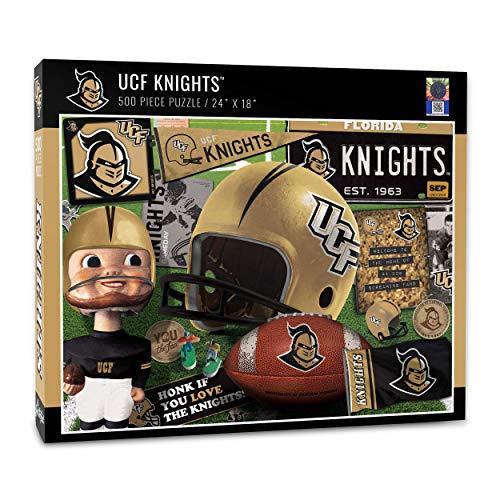 ジグソーパズル 海外製 アメリカ 0950318 YouTheFan NCAA Central Florida Knights Retro Series Puzzl