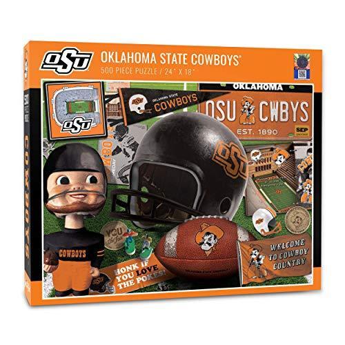 ジグソーパズル 海外製 アメリカ 0950332 YouTheFan NCAA Oklahoma St Cowboys Retro Series Puzzle -