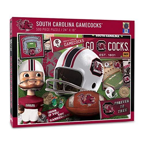ジグソーパズル 海外製 アメリカ 0950127 YouTheFan NCAA S Carolina Gamecocks Retro Series Puzzle -