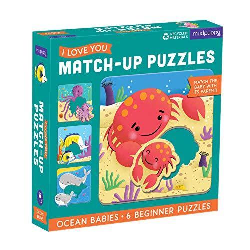 ジグソーパズル 海外製 アメリカ 9780735363601 Puz Love Match Ocean Babies