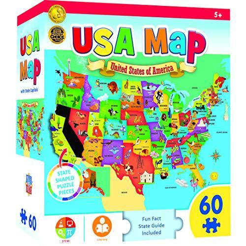 ジグソーパズル 海外製 アメリカ 11207 MasterPieces 60 Piece Educational Jigsaw Puzzle for Kids -
